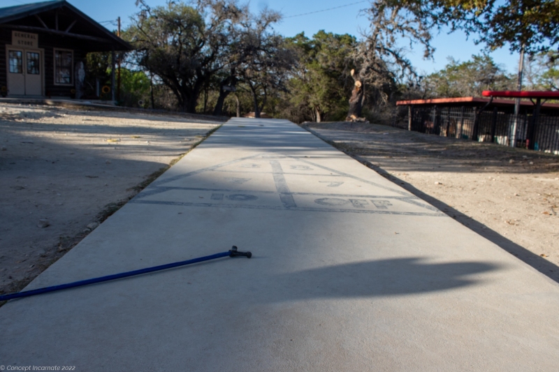 Shuffleboard pathway
