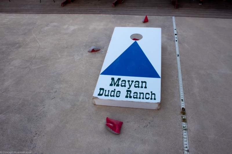 corn hole.