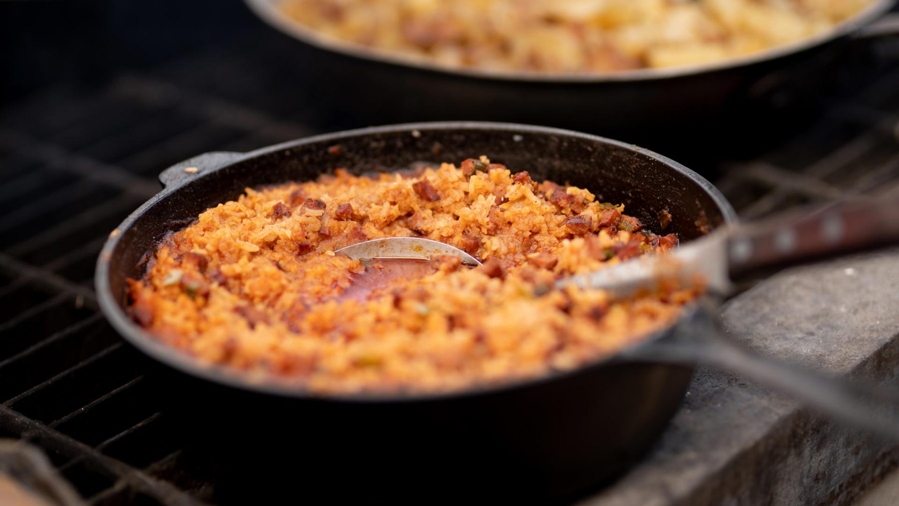 chopped bacon cooking chopped bacon cooking